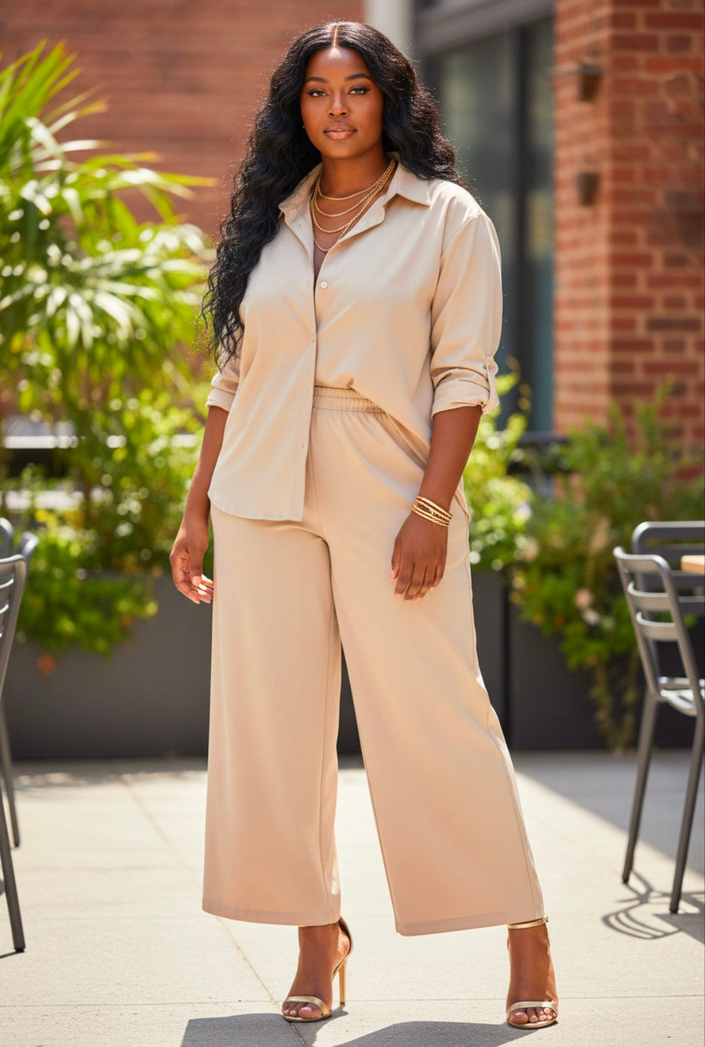 CURVY GIRL 2pc Leslie Set