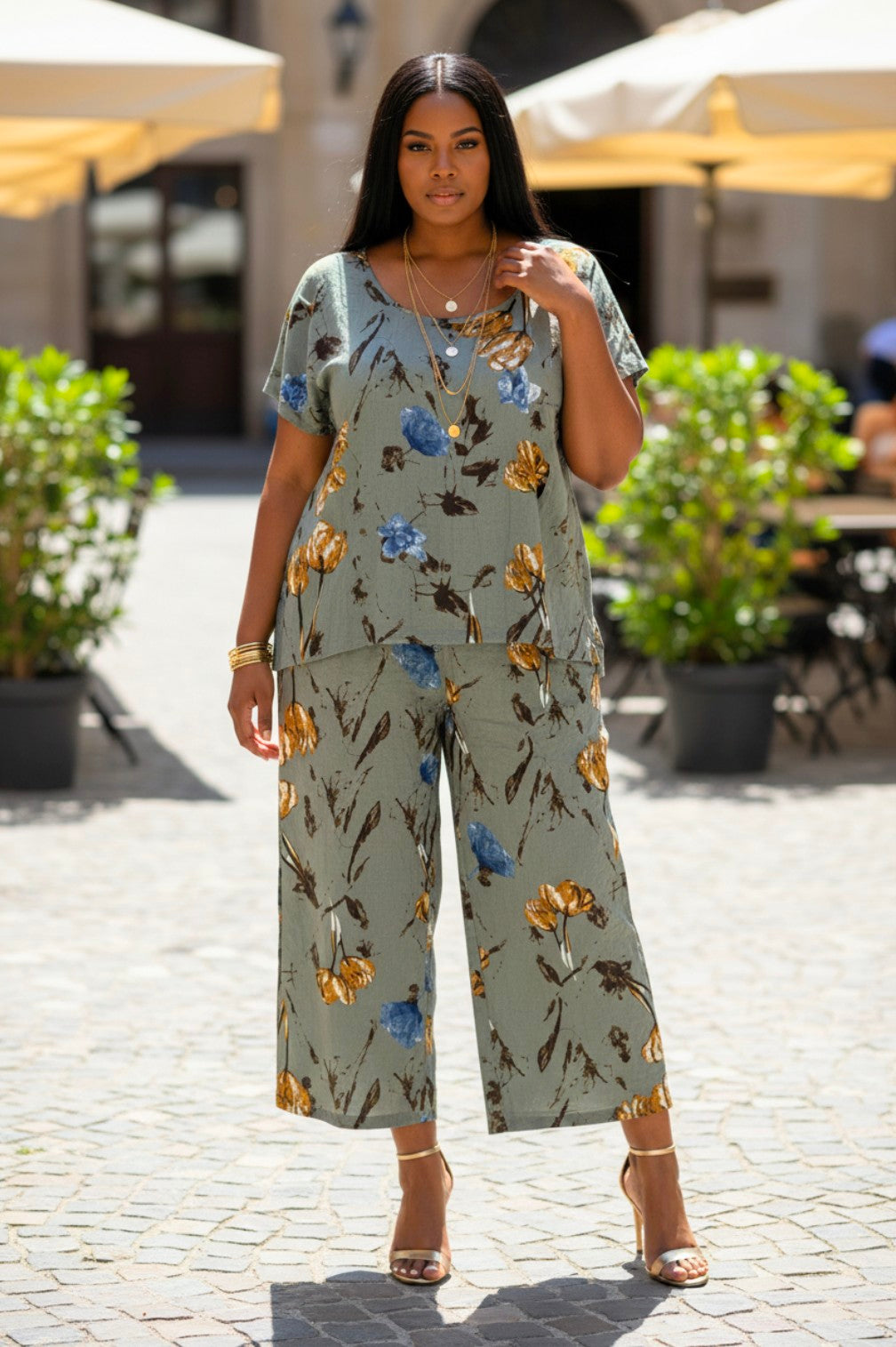 CURVY GIRL Garden 2pc Set