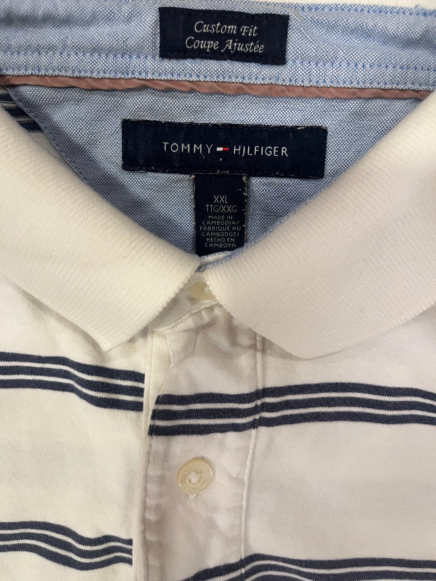 Tommy Hilfiger striped short sleeve Size 2XL