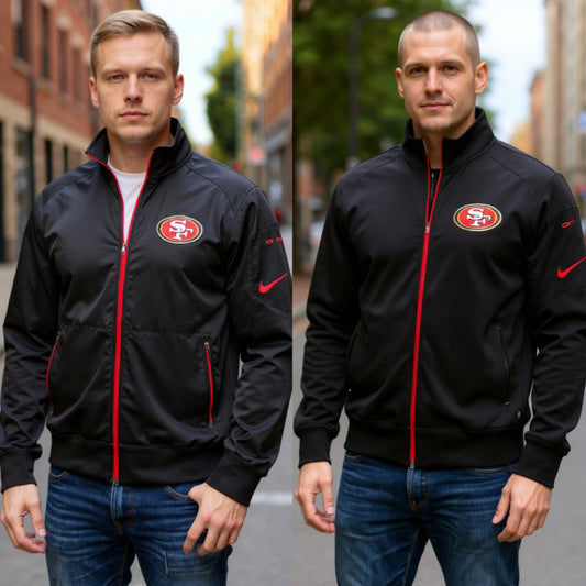Nike NFL On Field Dri-FIT San Francisco 49ers Full Zip Jacket Size L