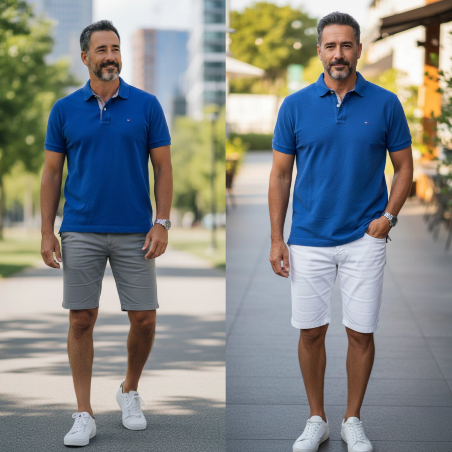 Tommy Hilfiger Classic Fit, Royal Blue Size L
