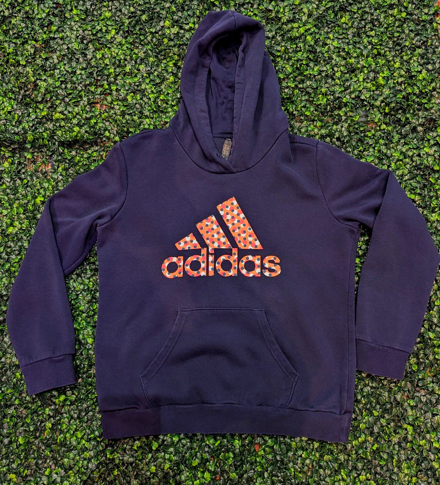 Adidas Hoodie Pattern Hoodie Size L