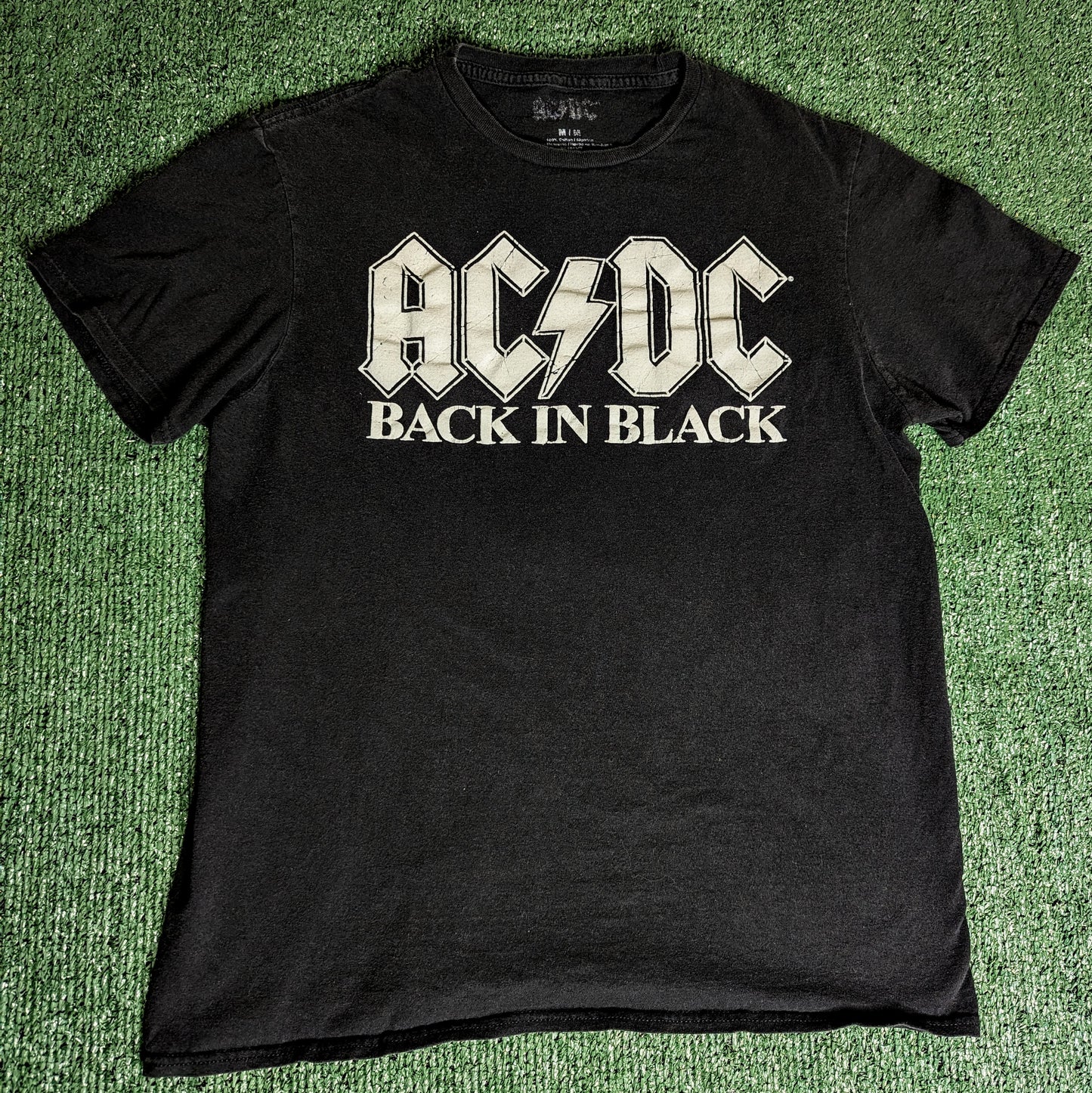 AC/DC 'Back in Black' official merchandise Size M