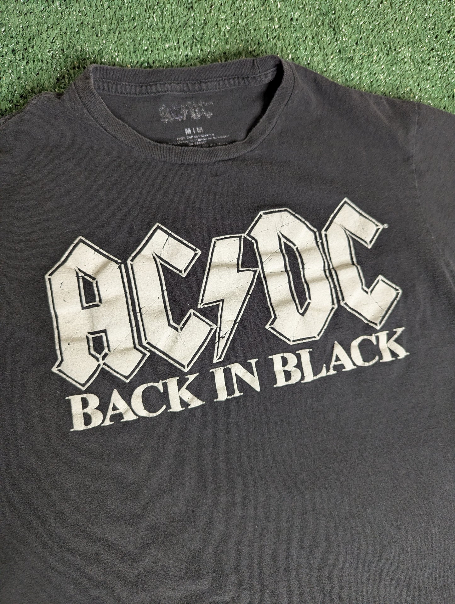 AC/DC 'Back in Black' official merchandise Size M