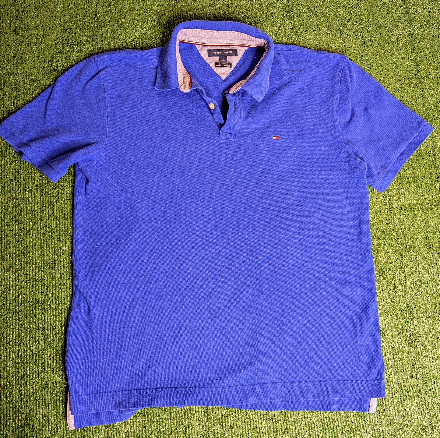Tommy Hilfiger Classic Fit, Royal Blue Size L