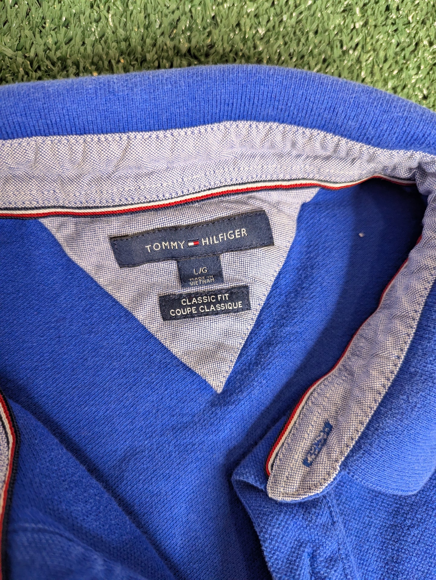 Tommy Hilfiger Classic Fit, Royal Blue Size L