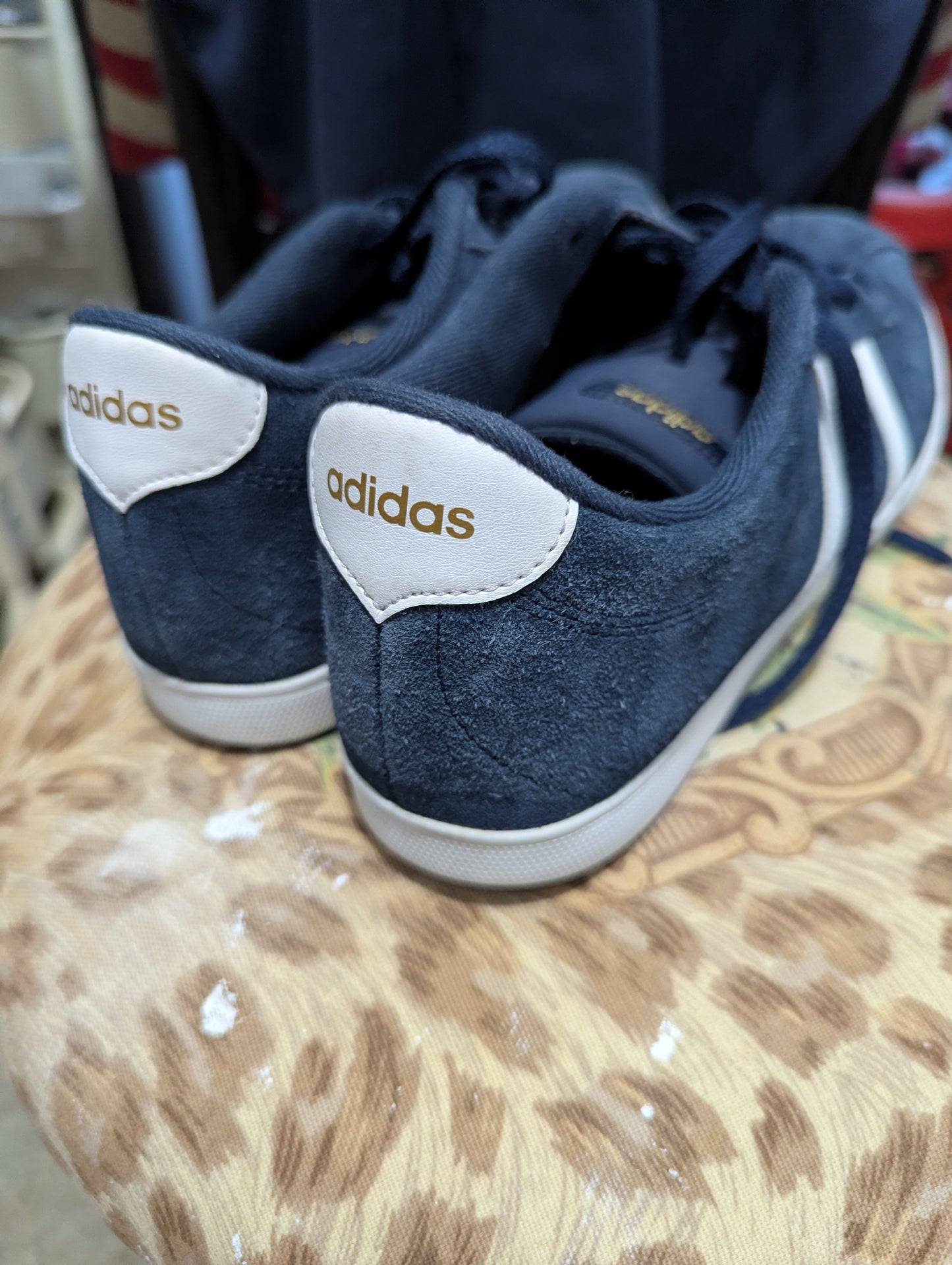 Adidas Neo Comfort Footbed, MEN'S Navy Blue Size 11