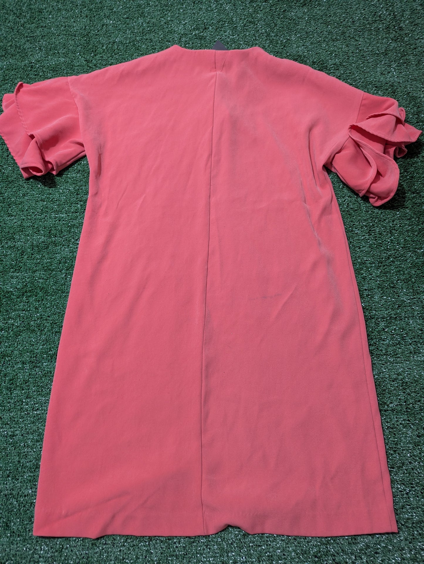 ANN TAYLOR Ruffle Arm Dress Size M