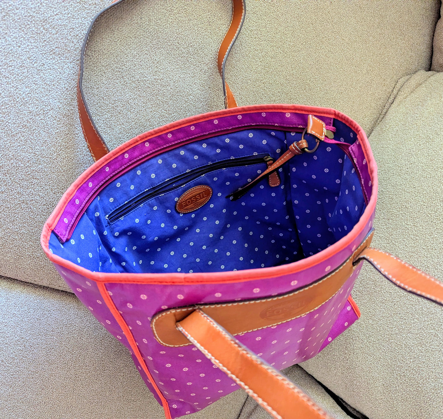 FOSSIL TOTE