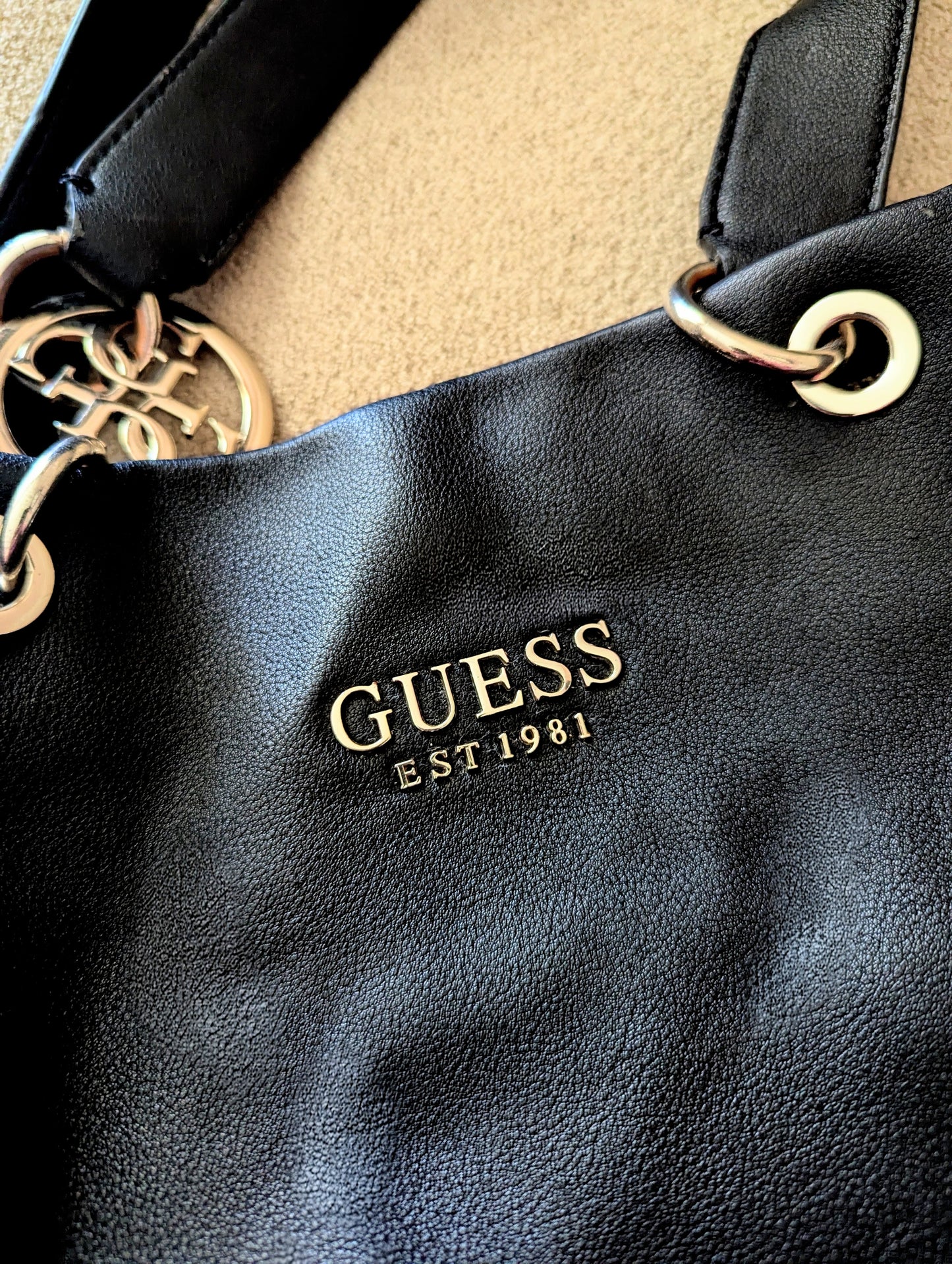 GUESS Tara Girlfriend Leather Satchel
