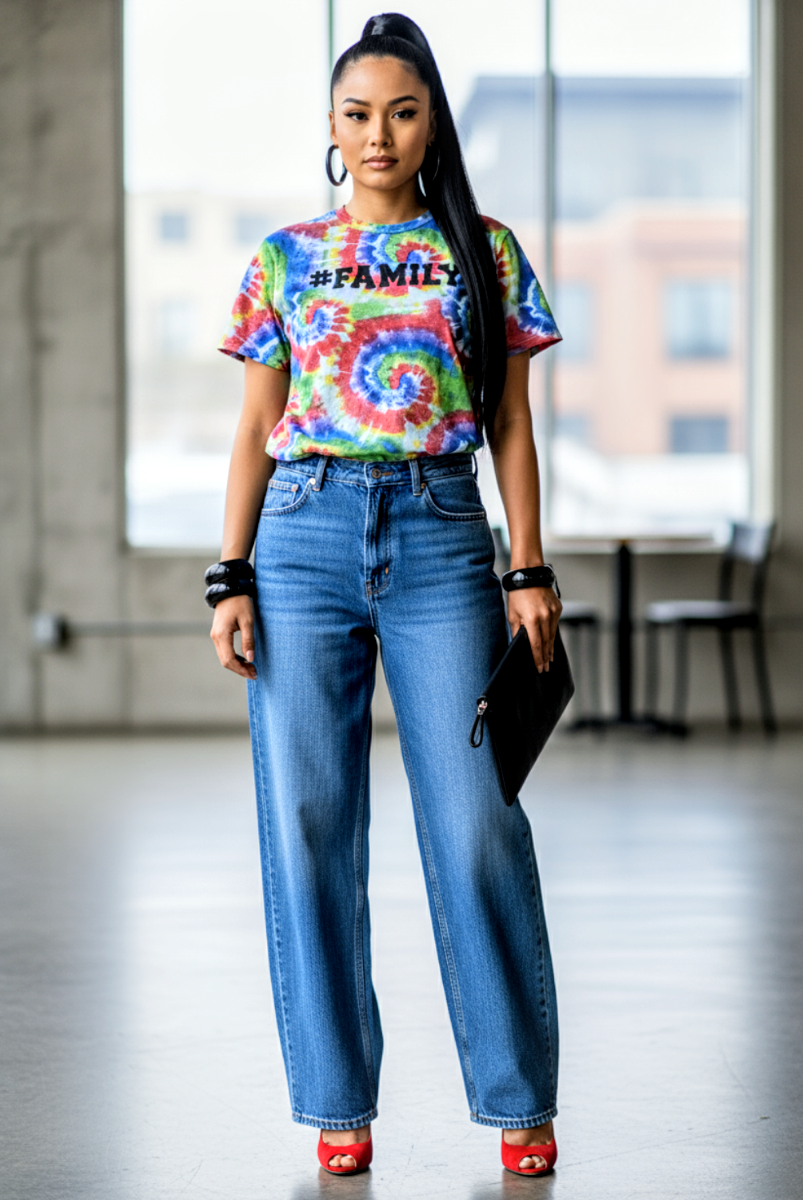 #Family Tyedye Tee