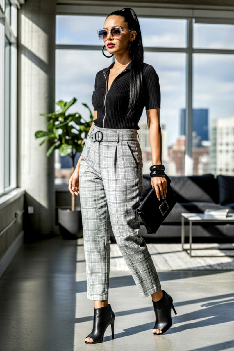 TopShop Tweed Pant