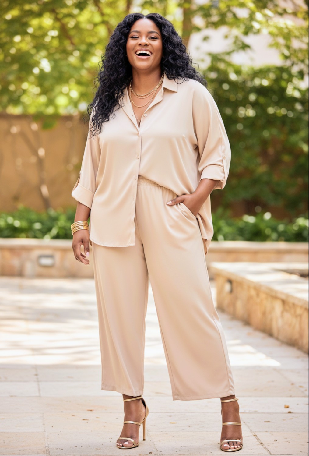 CURVY GIRL 2pc Leslie Set