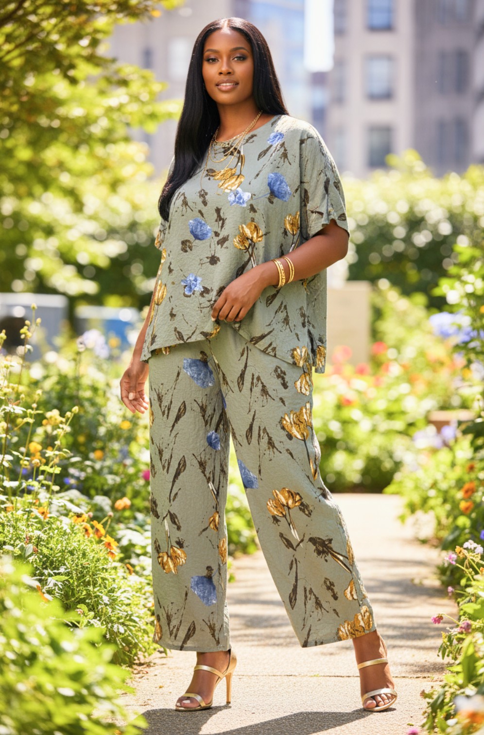 CURVY GIRL Garden 2pc Set