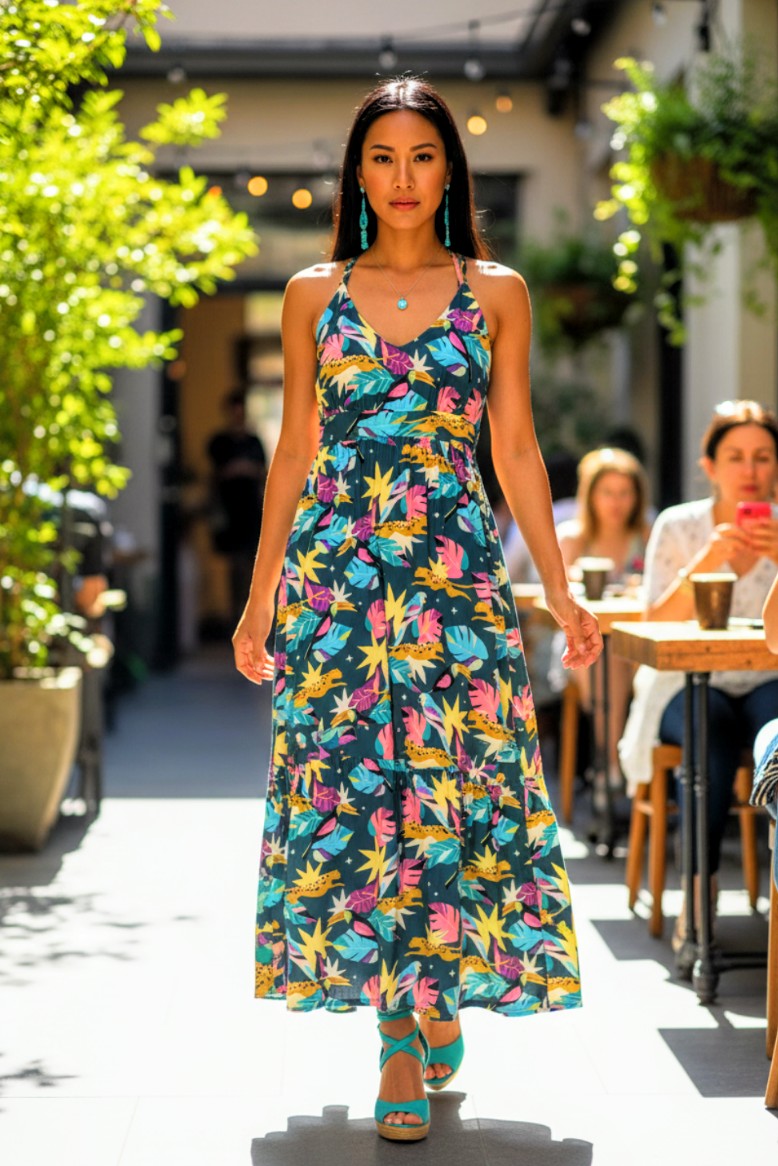 Tropical Jungle Maxi Size S