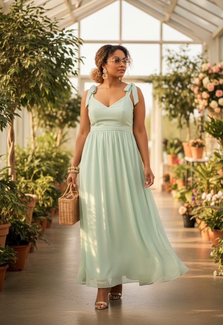 CURVY GIRL Dorothy Maxi Dress Size XL
