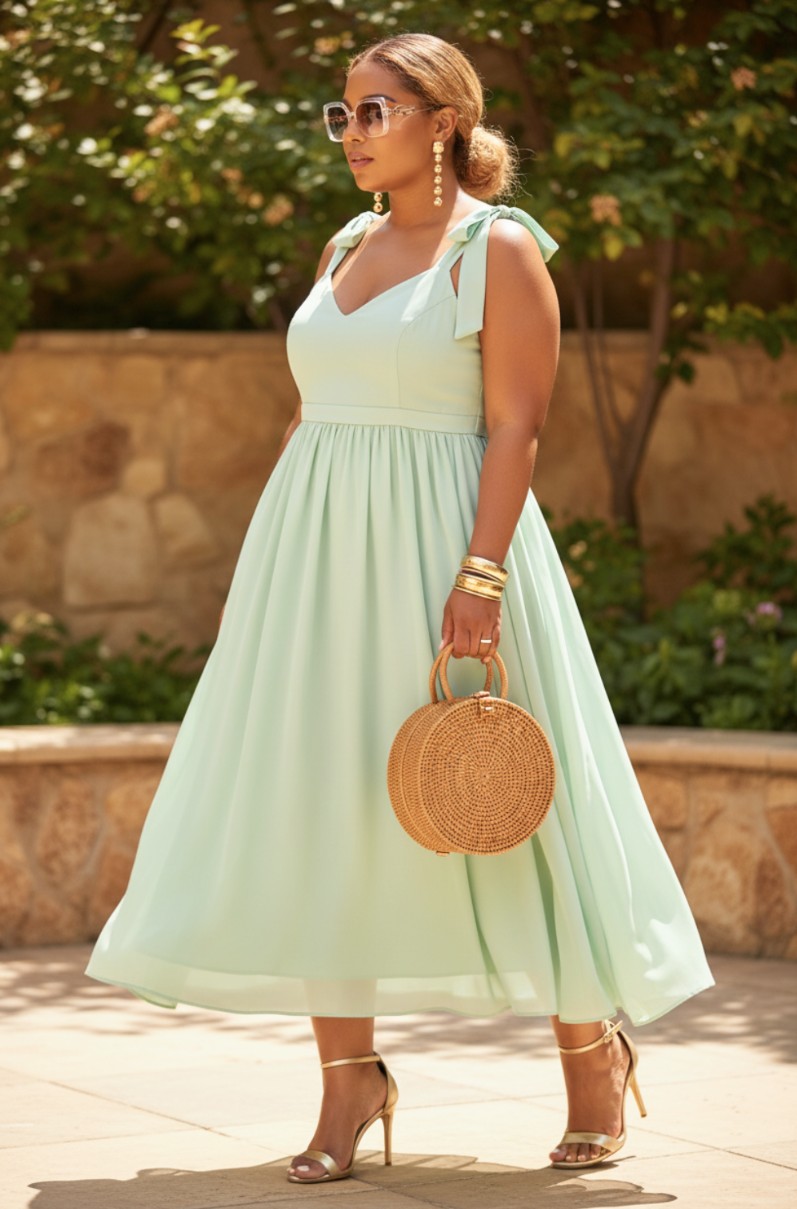 CURVY GIRL Dorothy Maxi Dress Size XL