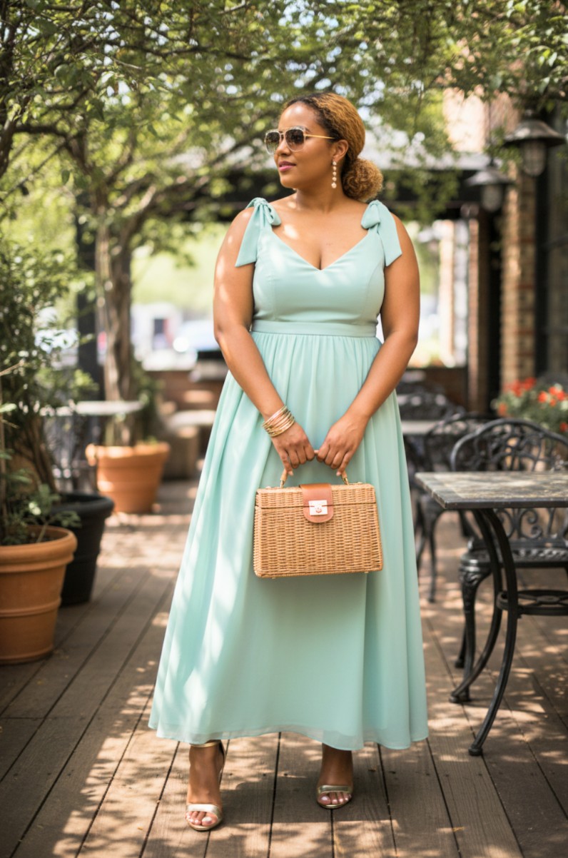 CURVY GIRL Dorothy Maxi Dress Size XL