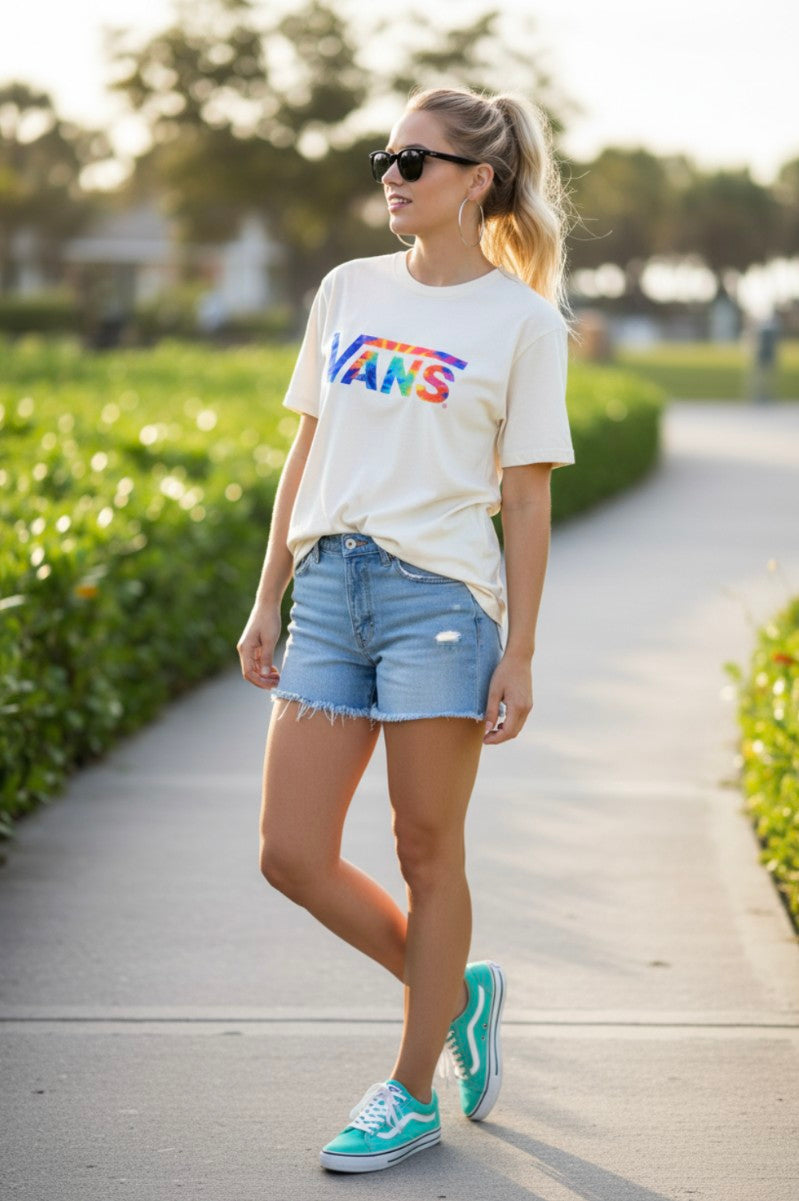 VANS Tee Size Youth L Women S