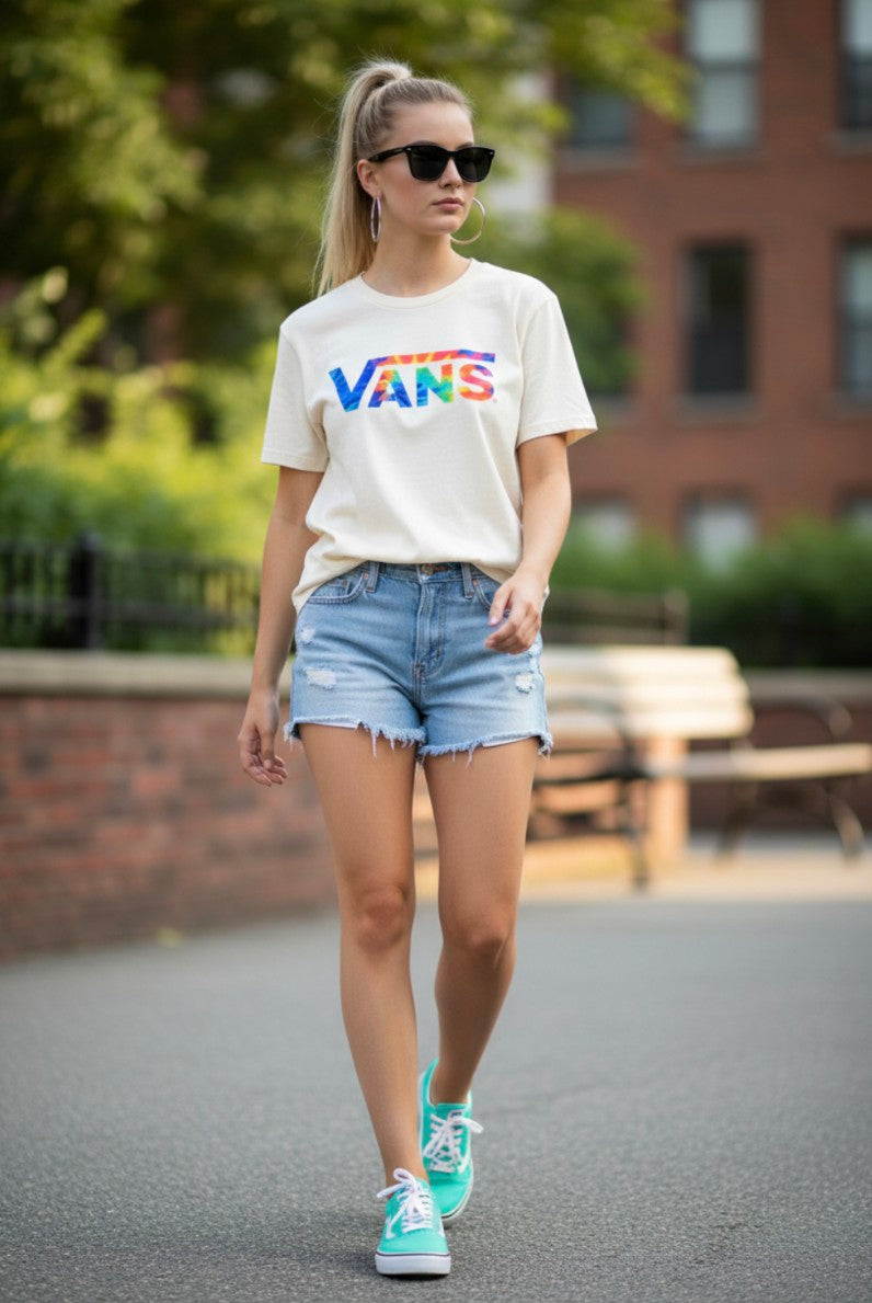 VANS Tee Size Youth L Women S
