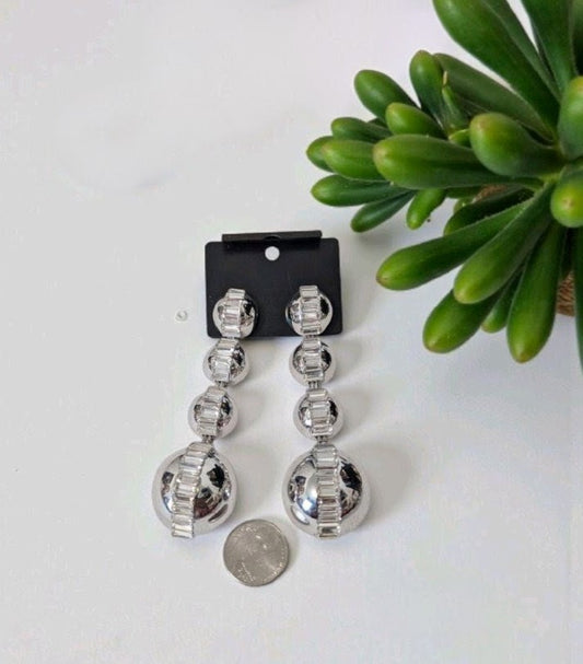 3tier Jewel Drop Earrings