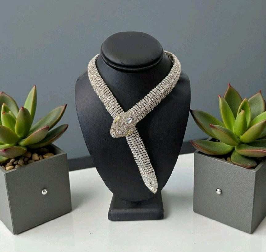 Snake Jewel Necklace