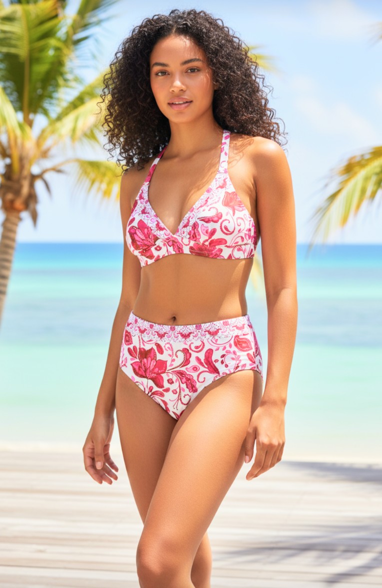 2pc Paisley Swim Set Size M