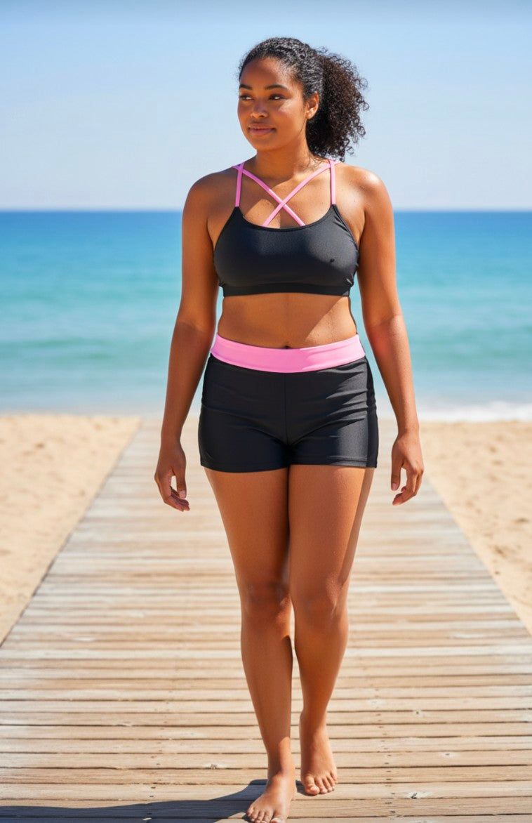 2pc Swim/Active Set Size XL Pink